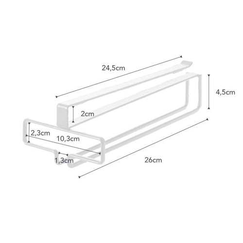 Yamazaki Wijnglazenhouder Hangend - Tower - Wit - vtwonen shop