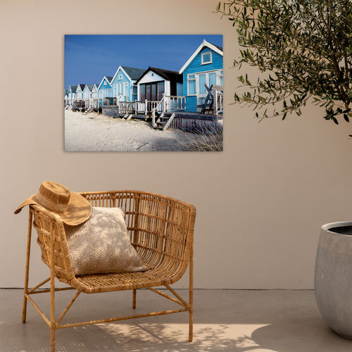 Art for the Home Buitencanvas - Strandhuizen - 50x70cm