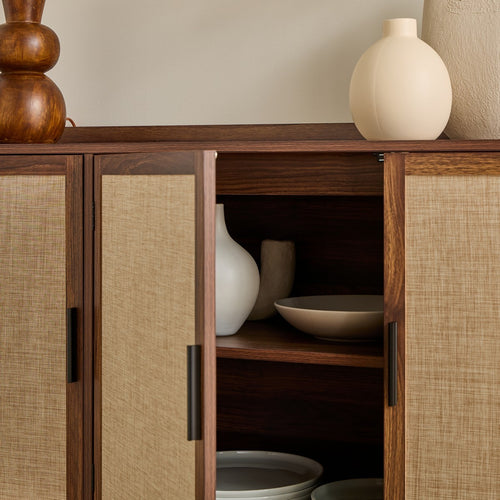 Calicosy - JETSON Dressoir - Donker hout - 39,5x140x79 cm