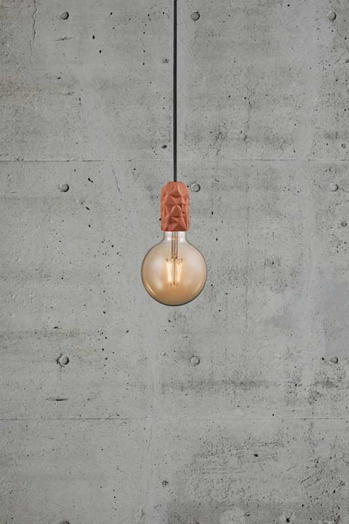 Nordlux Hang Hanglamp - E27 - Terracotta - vtwonen shop