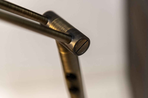 Artdelight vloerlamp Palermo - 1 lichts - 26  x 135   cm - brons - vtwonen shop