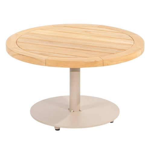 4 Seasons loungetafel Volta latte kleurig - Ø60 x 35 cm - vtwonen shop