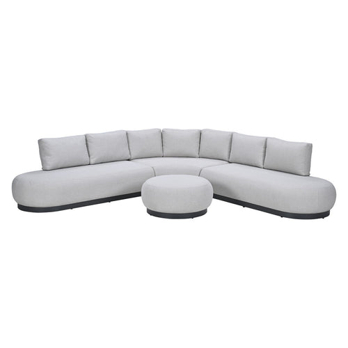 Garden Impressions Loungeset San Jose 4-delig - valley sand