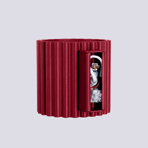 Sollux Lighting Wandlamp AURA bordeaux G9 - 10x12x10cm