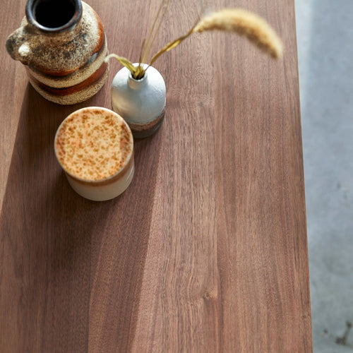 Tikamoon Tv-meubel van massief notenhout 180 cm - Donkerbruin - vtwonen shop