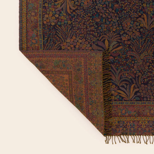 Madura Werpen Magdi zwart en veelkleurig 140x200 cm