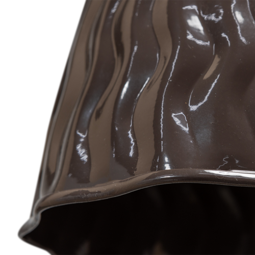 WOOOD hanglamp Arleso - Metaal - Donkerbruin - 18x19x19 - vtwonen shop