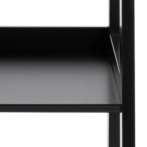 Lisomme Livia Houten Wandkast met 5 Planken - Zwart - vtwonen shop