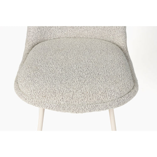 Housecraft Living Fijs Eetkamerstoelen Off-White - Set van 2 - vtwonen shop