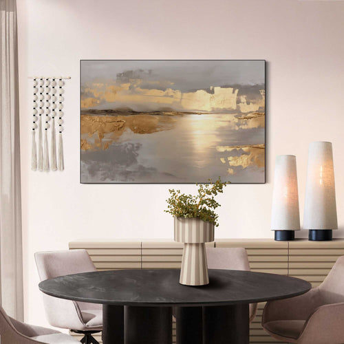 Reinders schilderij Gouden Horizon - 60x90cm