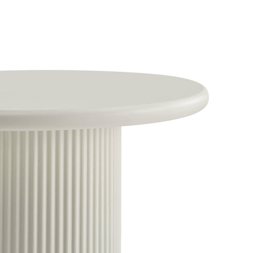 Furnhouse salontafel set Wave - Crème wit - Ø 50/130 cm
