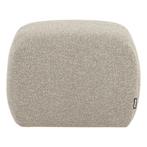 WOOOD poef Mojo Base - Bouclé - Beige Melange - 45x84x64