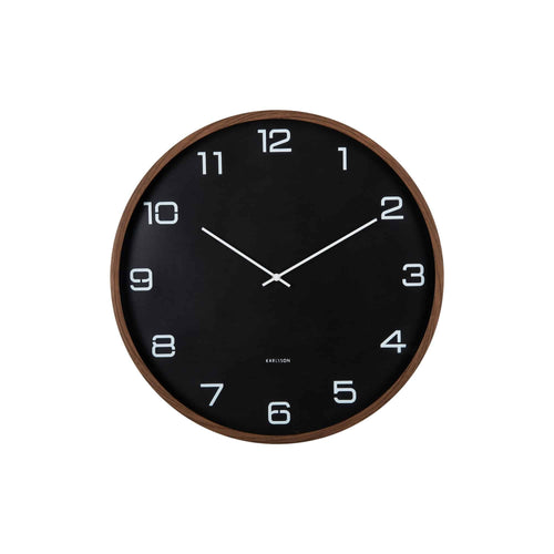 Karlsson wandklok Delicado Large - zwart - Ø50.8cm