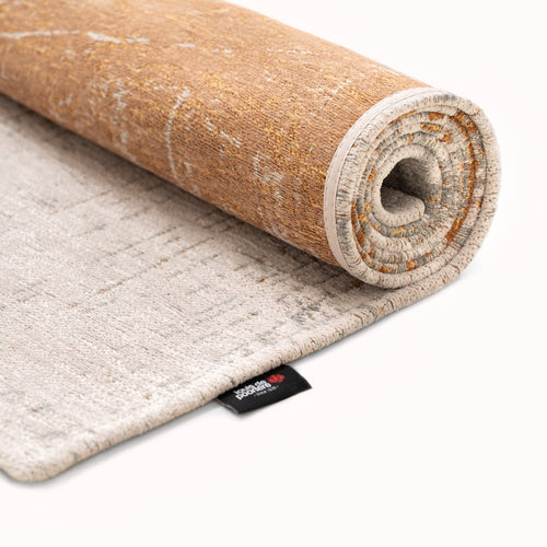 Louis De Poortere vloerkleed Columbus Gold - geel - 280x390cm - vtwonen shop