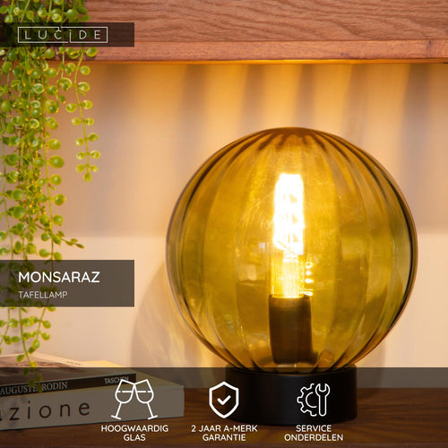 Lucide tafellamp MONSARAZ - 1xE27 - Groen