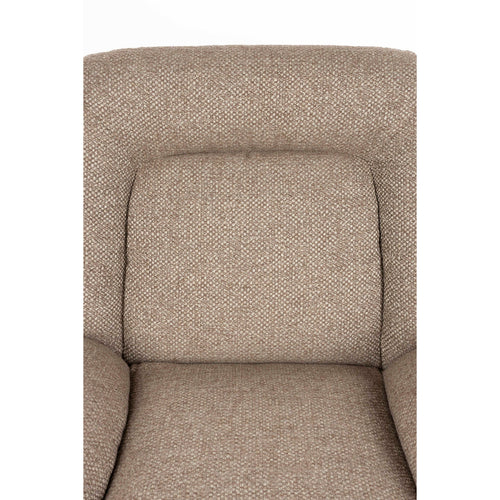 Housecraft Living Romy Fauteuil Draaibaar Bruin