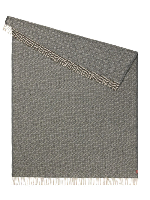 benuta deken Liana - grijs - 130x180 cm