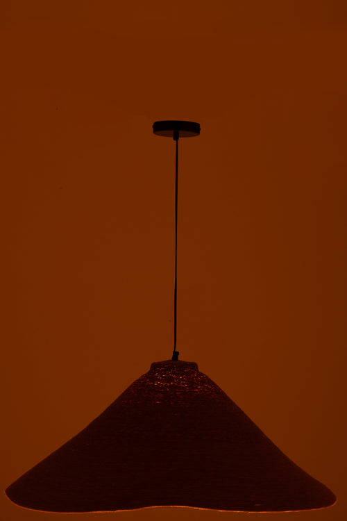 J-Line hanglamp - zeegras - roest - vtwonen shop