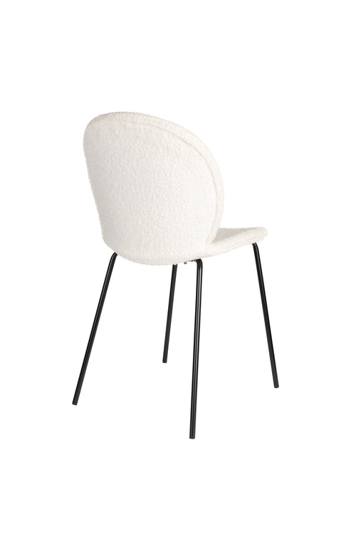 Zuiver Bonnet Eetkamerstoelen Off-White - Set van 2 - vtwonen shop