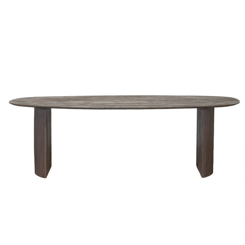 Giga Meubel Eettafel Feline - Deens Ovaal - Mangohout - 300cm - vtwonen shop