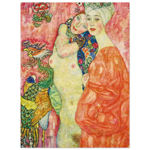 Artfulprints  Gustav Klimt - The women friends   poster 30x40 cm - vtwonen shop