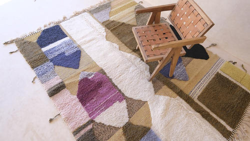 AFK Living vloerkleed Berber - handgemaakt - Wol - 120 cm x 170 cm