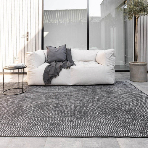 Buitenkleed Dahl Zwart Eva Interior - 240 x 340 cm - vtwonen shop