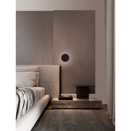 Nova Luce ARK Geïntegreerde LED-wandlamp Sandy Black LED 9W 291lm 3000K