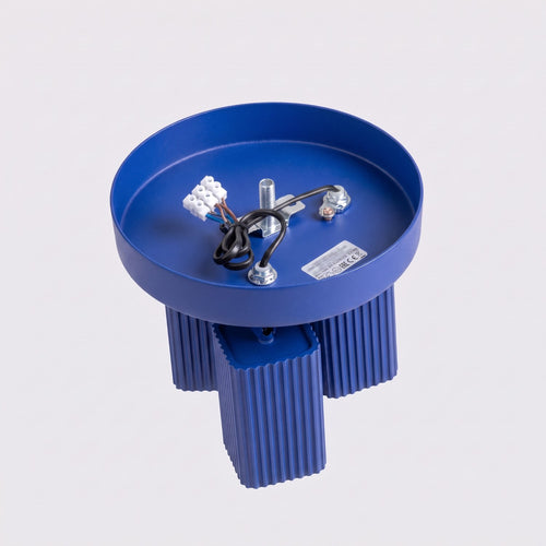 Sollux Lighting Plafondlamp RAYO 3P ultramarijn - 20x20x18cm