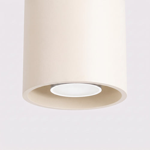 Sollux Lighting Plafondlamp ORBIS 1 beige - 10x10x10cm