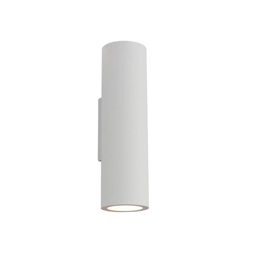 Artdelight wandlamp Brest - 2 lichts - 7  x 25   cm - wit