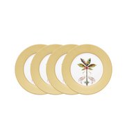 Pip Studio La Majorelle Ontbijtborden - Servies - Set van 4 borden - Geel - 21cm - vtwonen shop