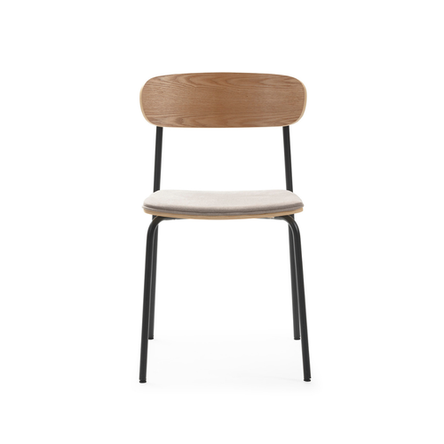 Calicosy - ADRIANA Set van 2 stoelen in stof - Grijs - 51x46x47 cm