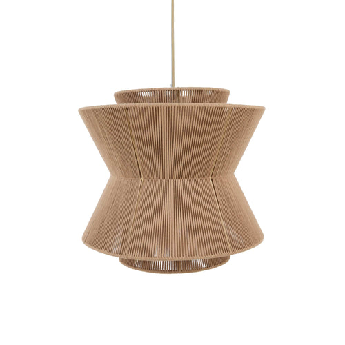 Light & Living hanglamp Loti - bruin - Ø50cm