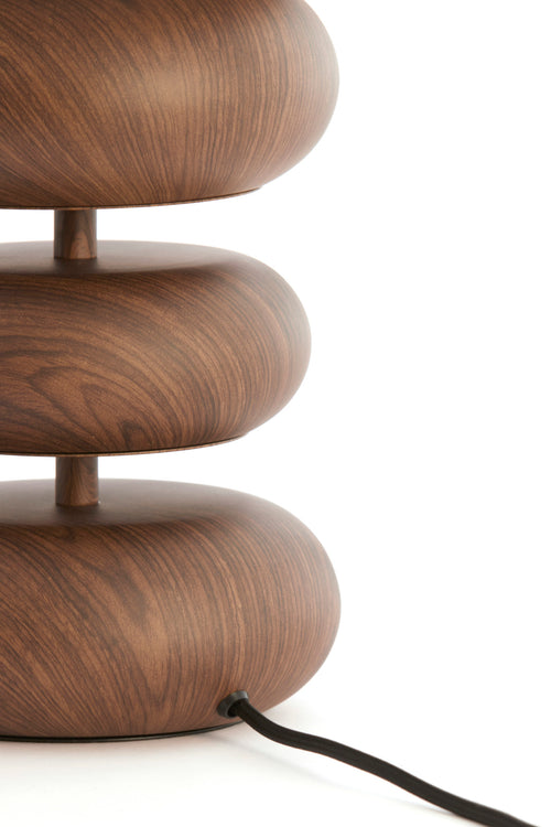 Light & Living tafellamp DANIALO - bruin - Ø22x67.5cm - vtwonen shop