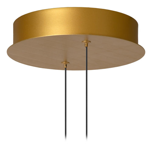 Lucide hanglamp SLALOM - Geïntegreerde LED - Beige - vtwonen shop