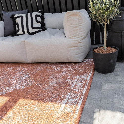 Buitenkleed Sage - Roest - dubbelzijdig - EVA Interior - 240 x 340 cm - vtwonen shop