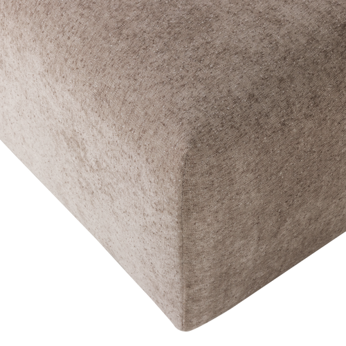 WOOOD hocker slub Umina - Chenille - Naturel