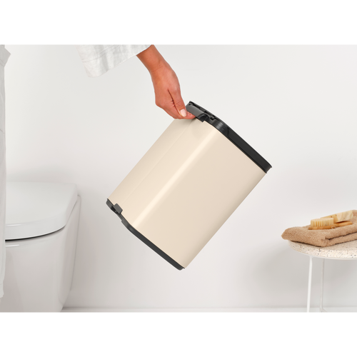 Brabantia Bo Afvalemmer, 7 liter - Soft Beige