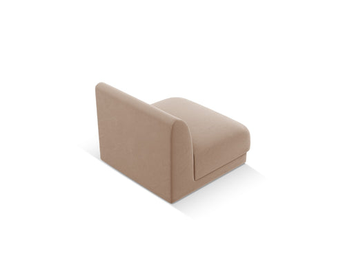 Micadoni Bestuurder Miley flueel cappuccino - 90x75x70cm