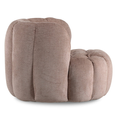 DÉJA Living Draaifauteuil Trones - Taupe - 100x98x72cm