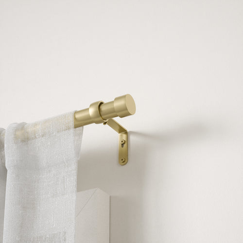 Umbra Cappa uitschuifbare enkele gordijnroede - vtwonen shop