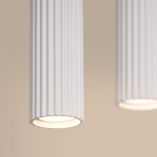 Sollux Lighting Hanglamp KARBON 4L wit - 81x5x120cm