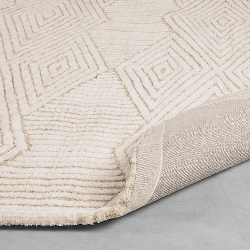 LABEL51 Vloerkleed Cosy - Taupe - 230x160x1,6cm - vtwonen shop