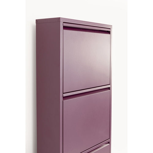 Kare Design Schoenenkast Caruso paars 5 laden