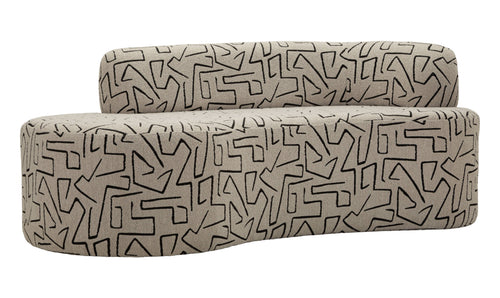 Mauro Ferretti bank - 176x91,5x69 cm - beige