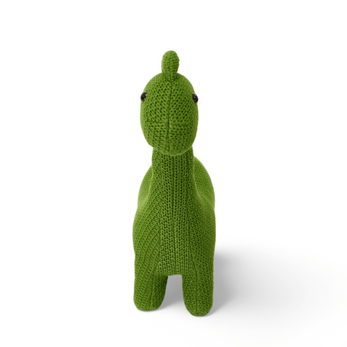 Pintado & Lacado knuffeldier Dinosaur - groente - 45 cm