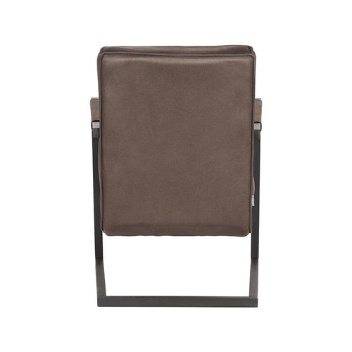 LABEL51 Fauteuil Denmark - Antraciet Microfiber - Zithoogte 41cm - vtwonen shop
