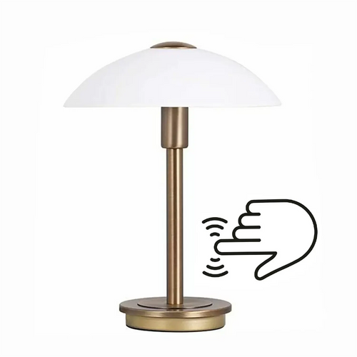 Highlight tafellamp Touch - 1 lichts - 20  x 26   cm - brons - vtwonen shop