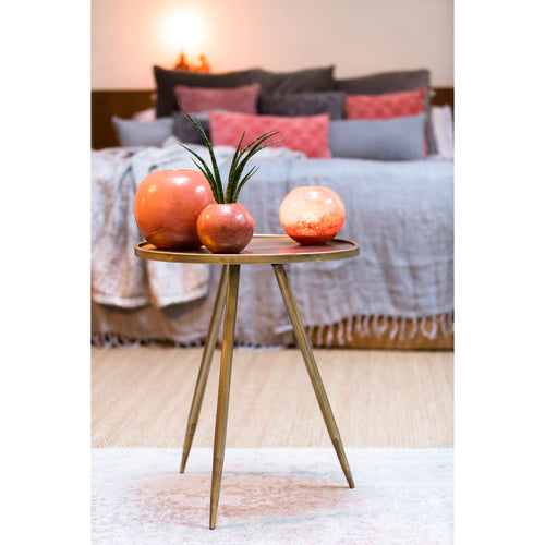 Light & Living bijzettafel ENVIRA - goud - Ø39.5cm - vtwonen shop